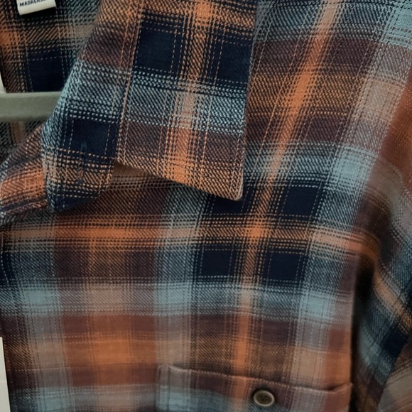 ROWM Men’s 4XB Plaid Button-Up Shirt NWT | 100% Cotton Long Sleeve Flannel - Picture 2 of 8